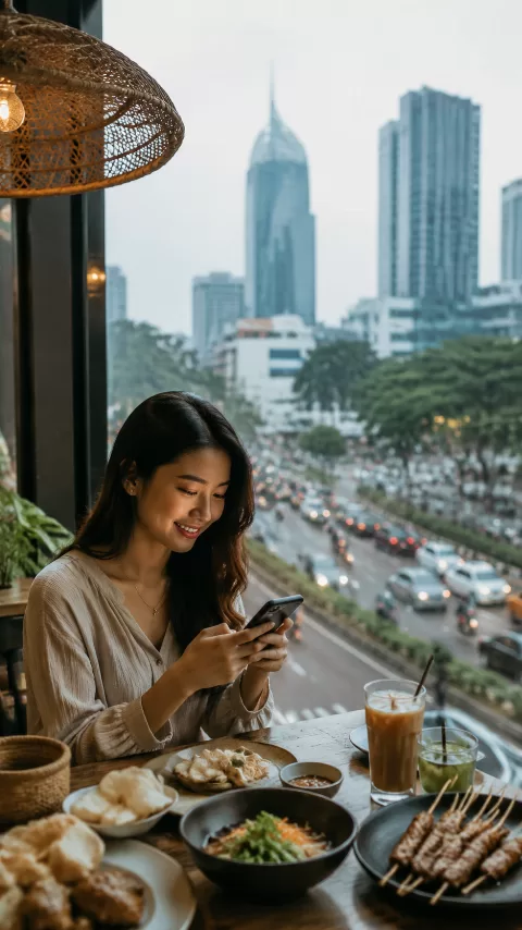 Kombinasi Kuliner dan Gaya Hidup Digital di Jakarta