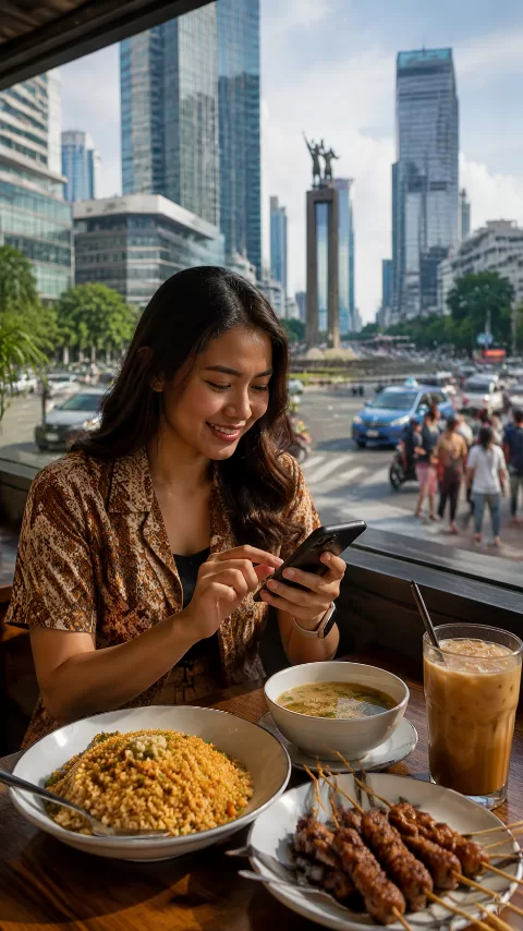 Memadukan Kuliner Lokal dan Kehidupan Digital di Jakarta